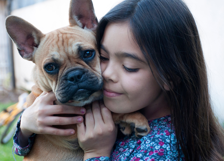 Benefits of pets for kids and nannies